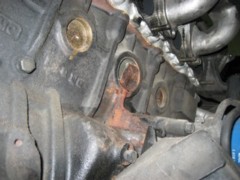 engine block water jacket leakage